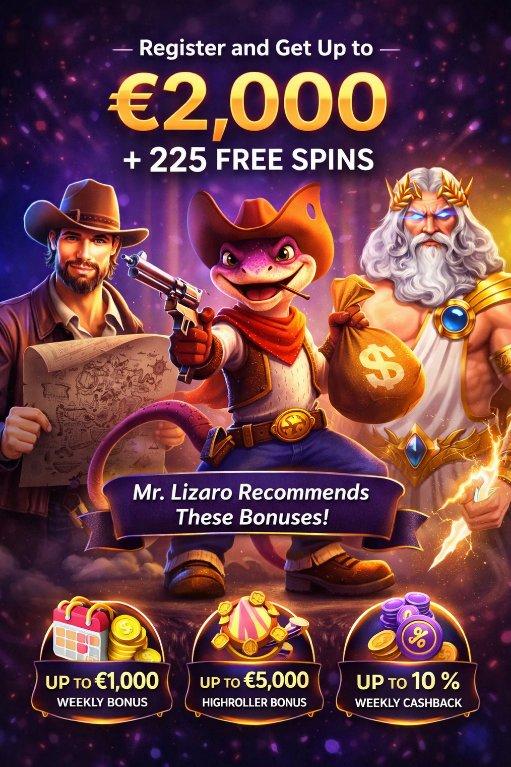 First Spin, First Surprise, lizaro casino bonus